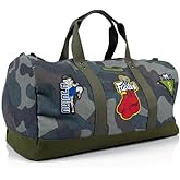 Fairtex BAG 24 Camo Duffel Bag – Heavy Duty Gym Carryall for MMA, Muay Thai, Boxing, Martial Arts & Training | Durable Camouflage Sports Duffel with Water-Resistant Lining