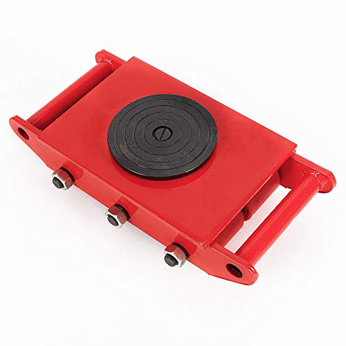 Machinery Mover, Industrial Dollies 8T 17600lb Machinery Skate Dolly Roller Heavy Duty Mover with 6 Rollers - Thumbnail 3