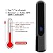 Beard Straightening Brush – Cordless USB Rechargeable Travel Ceramic Brush Hair Straightener for All Hair Types, Straightener Brushes with LCD Display for Men Women (Black)thumb 2