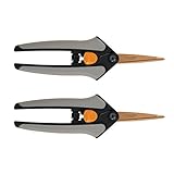 Fiskars Softouch Micro-Tip Pruning Snip, 2 Pack (399218-1001)