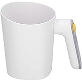 Electric Flour Sifter, Battery Operated Flour Sifter Cup Shape Powder Shaker Strainer Baking Sifter Handheld Flour Sifter for