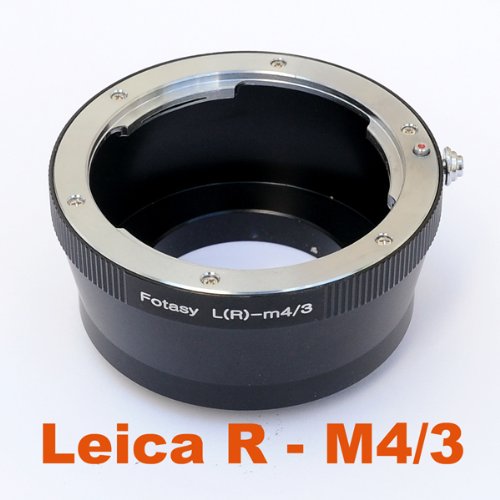Fotasy Leica R Lens to M43 Adapter, LR to MFT Mount Converter, Compatible with Panasonic G7 G9 GF8 GH5 II GX7 GX8 GX9 GX850 G90 G91 G95 G100 Olympus E-M1 E-M5 E-M10 I II III E-PM2 E-PM1 Pen-F E-M1X