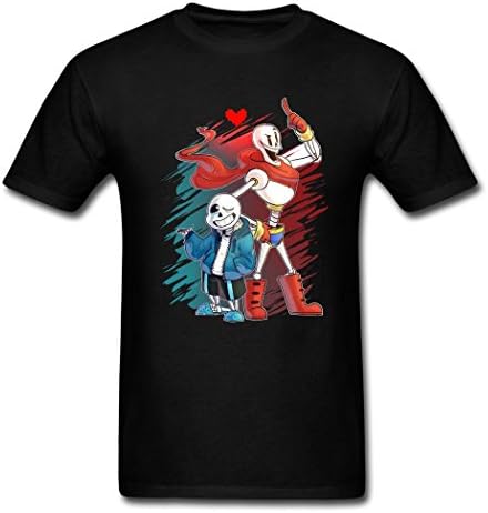FangTS 2016 Fashion Undertale Colorful Sans and Papyrus Craz T-Shirts