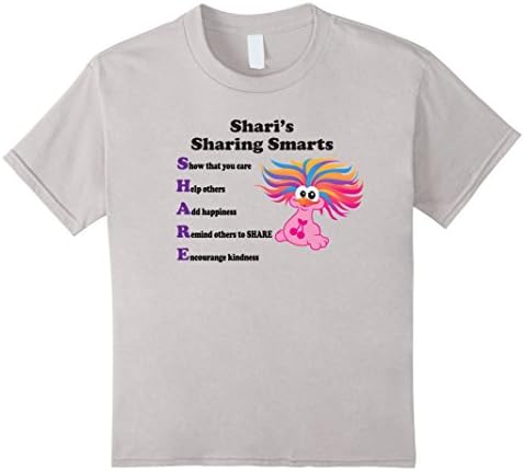 unisex-child Shoulder Buddies Shari Shirt 6 Silver