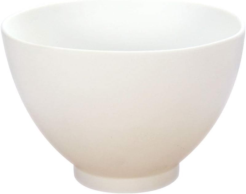 Appearus Face Mask Mixing Bowl - Microwavable Silicone - Professional Spa Facial Mask Mixing Bowl (1 Pc) (Large, White)