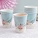Ginger Ray Vintage Afternoon Tea Party Paper Cups, 8 Pack