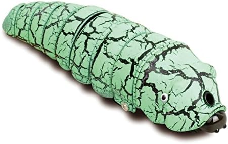 Remote Control Beetles Caterpillar Toy, Tricky Prank Toy for Kids or Pets (Mint)