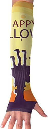 Happy Halloween Zombie Hands Long Sleeve Sun Protection Arm Sleeves Arm Cooling Sleeve Cycling Outdoor Sports Leisure
