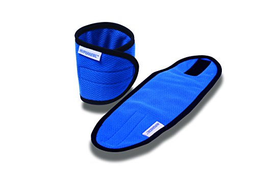 image for HyperKewl 6573-BL Evaporative Cooling Wrist Wrap, Provides 5-10 Hours 