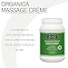 Bon Vital' Organica Massage Creme, Professional Massage Therapy Cream with Certified Organic Ingredients for Earth-Friendly Massage, Organic Jojoba Oil for Easy Glide, 1 Gal, Label may Vary