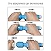 CNHIDEE Mini Wireless Wand Massager Relieves Stress Waterproof Rechargeable Neck Shoulder Body Back Sport Massage Travel Friendly 20X Magic Patterns Vibration Personal Quiet Powerful Mini Size(Red)