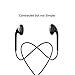 Wotmic Wired Earbuds In Ear Earphones iPhone Headphones with Mic Hands Free Talk In Line Control Black