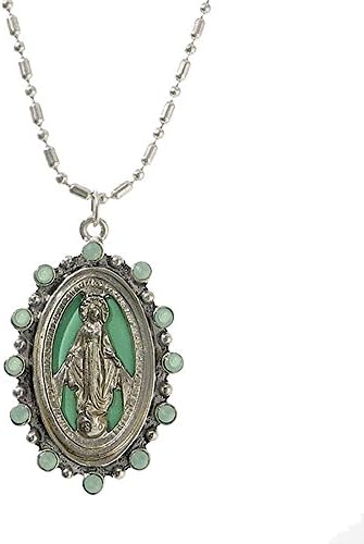 Milagrosa Charm in Silver Pacific Opal