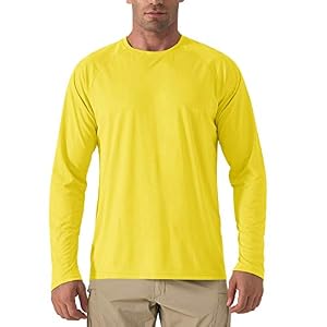 KeefitEVD Heren shirt UV-bescherming UPF 50+ lange mouwen functioneel shirt sneldrogend comfort zomer outdoor shirt…