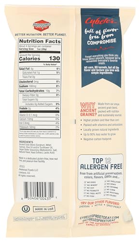 CYBELES FREE TO EAT ANCIENT GRAIN BUTTER POPS, 4 OZ