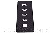 2008-2014 Dodge Challenger Carbon Fiber Door Pull Plate, CF Aluminum/Black, Dodge