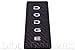 2008-2014 Dodge Challenger Carbon Fiber Door Pull Plate, CF Aluminum/Black, Dodge