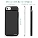 Venevix Battery Case for iPhone 7/8 Slim, 3000mAh Extended Protective Charging Case for Apple iPhone 7 8 (4.7inch) Support Lightning Charge and Earphones-Black