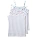 Trimfit Girls White Camisole Undershirt 100% Combed Cotton (3 Pack)