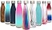 Simple Modern 17 Ounce Wave Water Bottle - Stainless Steel Double Wall Vacuum Insulated Reusable Leakproof Pattern: Rainbow