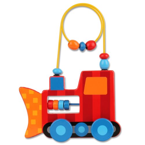 Stephen Joseph Rolling Wire and Bead Toy, Construction