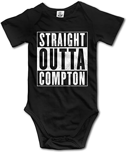 STRAIGHT OUTTA COMPTON Bodysuit Baby Playsuit Union Suit Baby Short-Sleeve Bodysuit
