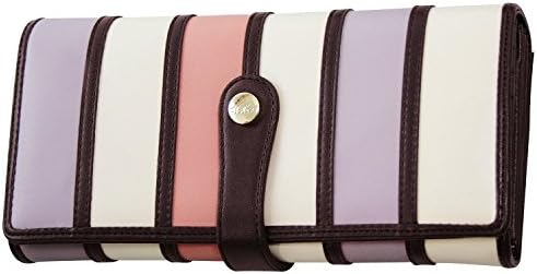 [クレリア] Clelia 長財布 レディース 大容量 マルチカラー ストライプ アコーディオン ウォレット Bellezzaシリーズ 【CL-10262】