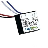 LuxDrive Wired BuckPuck - 700mA Constant Current LED Driver without Dimming