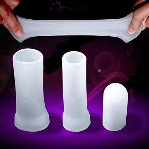 Ndhwu Shirt Glans Protector Cap for Phallosan p^ēnís pùmp/Ex-Tender/En Large Ment Silicone Sleeves for p^ēnís En Large Ment/p^ēnís Clamping Kit,1 Small Silicone Tube