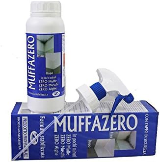 muffazero Professional Product Anti-Mould Eliminates and prevents Mildew Fungal alghe- 250 ml