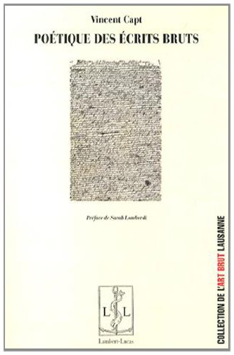 Poétique des écrits bruts