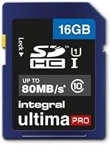 Integral UltimaPro 16 GB SDHC Class 10 Memory Card -80U1 view 2