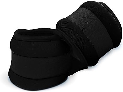 Ankle Weights Set by Vivopro Sports - Ankle Weights for Women or Ankle Weights for Men - Home or Gym Fitness Workout - 2 x 2.2 lbs - Ankle Wrist Weights Set