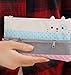 Funny live Convenient and Practical Pencil Case, Large Capacity Pen Bag, Creative Learning Products.(Gray)