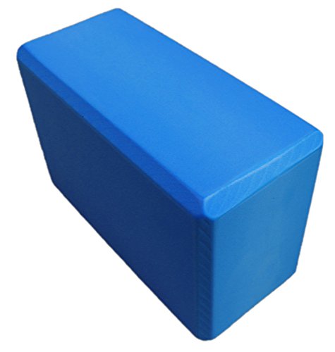 LUXEHOME Yoga Brick for Sports Exercise Fitness, 2 Pack EVA ECO Friendly Foam Extra Wide Yoga Blocks 4 In. x 6 In. x 9 In. Assort Colors, Perfect for Stretch Exercise Gym Exercise Body Building (Blue) - Thumbnail 5