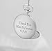 Personalized Stainless High Polished Silver Stainless Steel Pocket Watch Engraved Free - Ships from USA