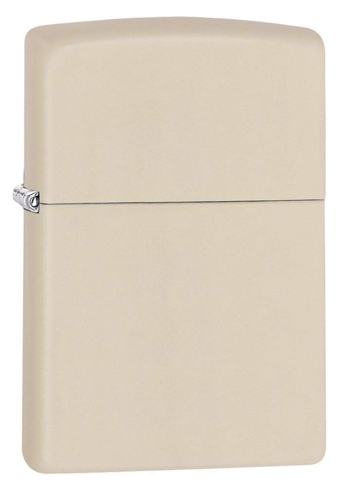 Zippo Unisex's Adult Regular Windproof Pocket Lighter-Cream Matte