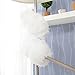 Elvoes Microfiber Feather Duster with Extension Pole and 360° Flexible Bendable Removable Washable Head Allergy-Free and Lint-Free