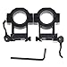Vokul 1 inch Rifle Scope Mounts and Rings - Medium 1 Inch Scope Mount Rings for Picatinny Weaver Rail 21mm Standard Picatinny/Weaver Rails - Pack of 2
