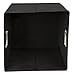 Modern Littles Smarty Pants Folding Storage Bin, Solid Black