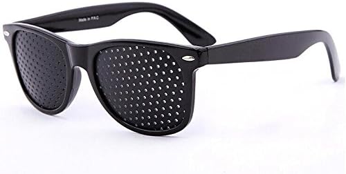 WO Vision Spectacles Eyesight Improve Eyes Training Exercise Glasses Eyewear (Black)