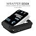 MoKo Case for Apple Watch, [2-pack] Rugged Flexible Stylized Soft TPU Round-the-Clock Protective Cover for Apple Watch 42mm Version (2015) - Black & White (Not Fit Apple Watch 38mm Version 2015)