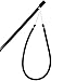 3/8" Polespear Band / Sling with Spectra Cord Wishbone (Select Length)