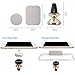 Dowswin Universal Magnetic Phone Car Mount, 360 Degree Rotating Air Vent Alloy Phone Holder Cradle for iPhone 7 Plus/ 7/6 /6S Plus /Samsung Galaxy S7 /S6 /Note 5 /Note 4 HTC LG Sony Boardly (Gold)