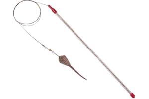 GOCAT Go Cat Cat Catcher Teaser Wand with Mouse Cat Toy