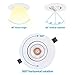 TORCHSTAR Gimbal Recessed Lighting Kit, 3 Inch Air Tight IC Rated Housing, White Trim, LED Dimmable GU10 Bulb, ETL Listed, 2700K Soft White, Adjustable Downlight, Pack of 6