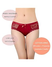 Bragas de bikini para dama, de encaje, sin costuras, sexy, de alta calidad, paquete de 6