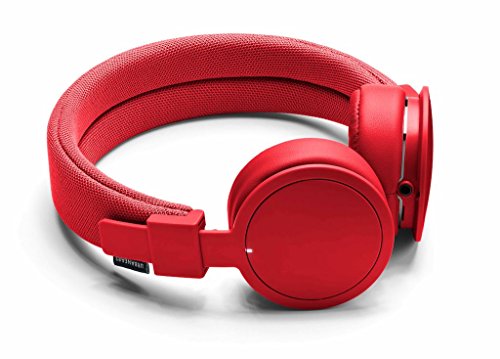 Urbanears Plattan ADV Wireless On-Ear Bluetooth Headphones, Tomato (4091100)