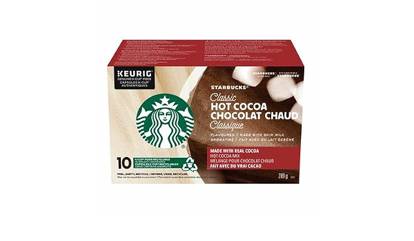 Starbucks Classic Hot Cocoa K-Cups 