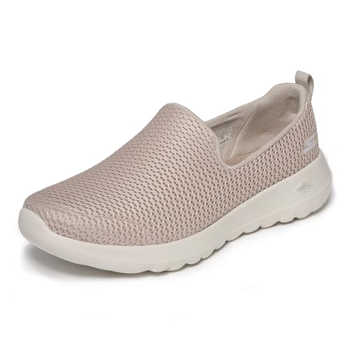 Skechers Women's Go Walk Joy Sneaker, Taupe, 6